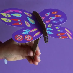 Store Pirouette Cacahouete Creative Leisure Kit: 6 Butterflies To Make