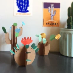 Store Pirouette Cacahouete Creative Leisure Kit: 6 Cacti To Create