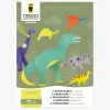 Best Pirouette Cacahouete Creative Leisure Kit: 6 Dinosaurs To Create And Color