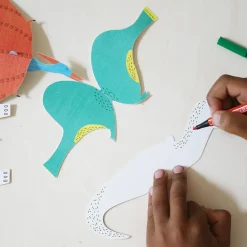 Best Pirouette Cacahouete Creative Leisure Kit: 6 Dinosaurs To Create And Color