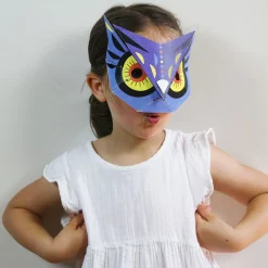 Cheap Pirouette Cacahouete Creative Leisure Kit: 4 Forest Animal Masks To Make And Color