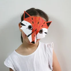 Cheap Pirouette Cacahouete Creative Leisure Kit: 4 Forest Animal Masks To Make And Color