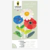 Sale Pirouette Cacahouete Creative Leisure Kit: Bouquet Of 3 Flowers To Create And 9 Stickers