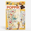 Flash Sale Poppik Creative Poster + 150 Stickers: Dinosaurs