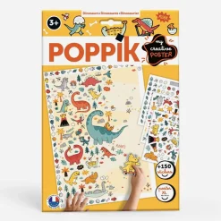 Flash Sale Poppik Creative Poster + 150 Stickers: Dinosaurs