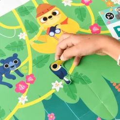Hot Poppik Creative Poster + 150 Stickers: Jungle
