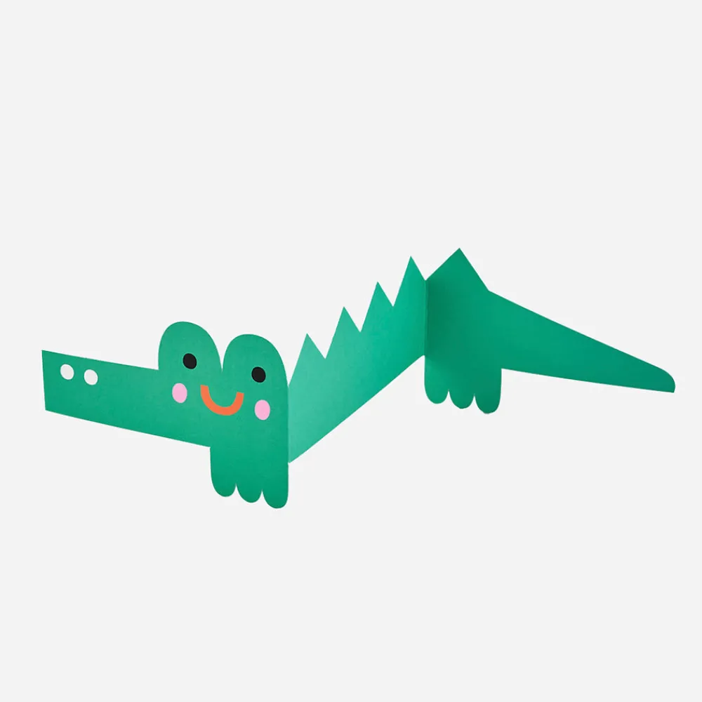 Clearance Wrap Crocodile Birthday Card