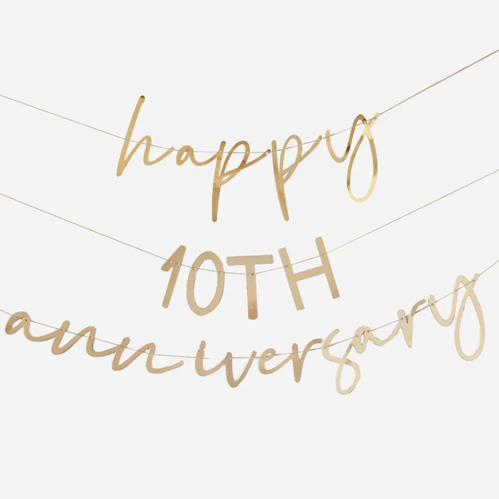 Hot Ginger Ray Customizable Birthday Garland