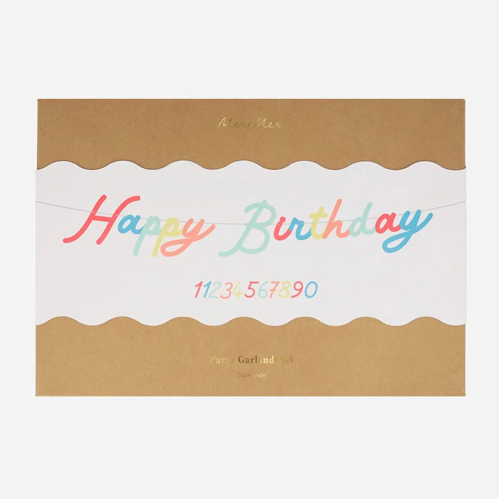 Shop Meri Meri Customizable Happy Birthday Garland