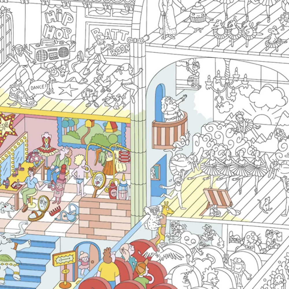 Best Sale Omy Dance Giant Poster