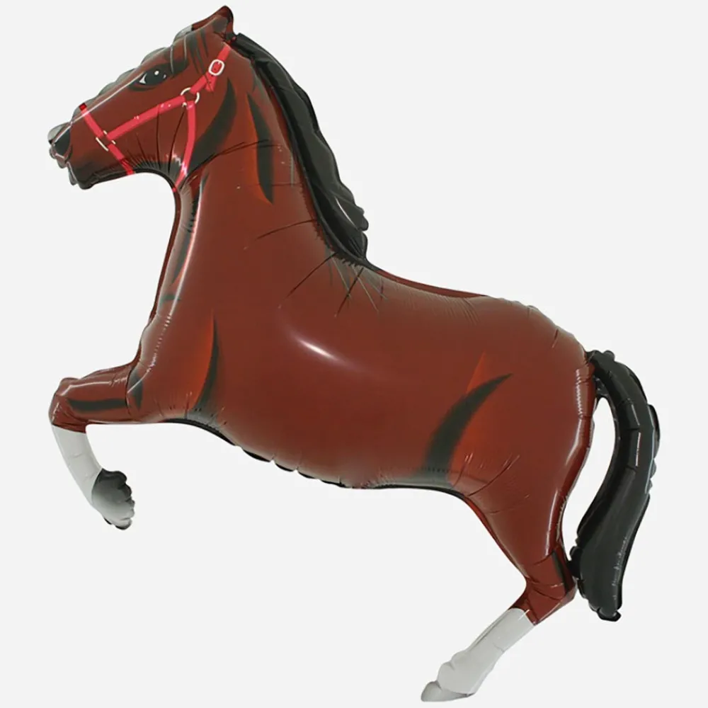 Fashion Grabo Balloons Dark Brown Horse Balloon