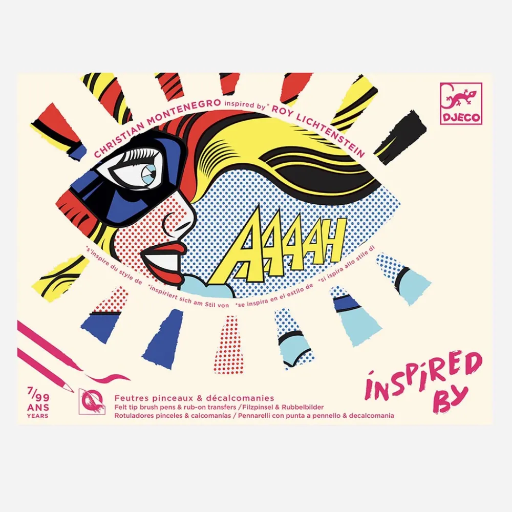 Shop Djeco Decals Activity: Superheroes