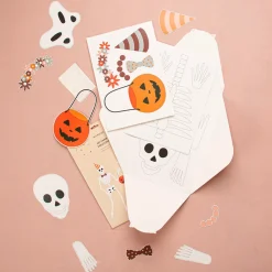 Cheap My Little Day Decoration 2 Halloween Paper Skeletons