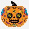 Cheap Grabo Balloons Dia De Los Muertos Halloween Pumpkin Balloon