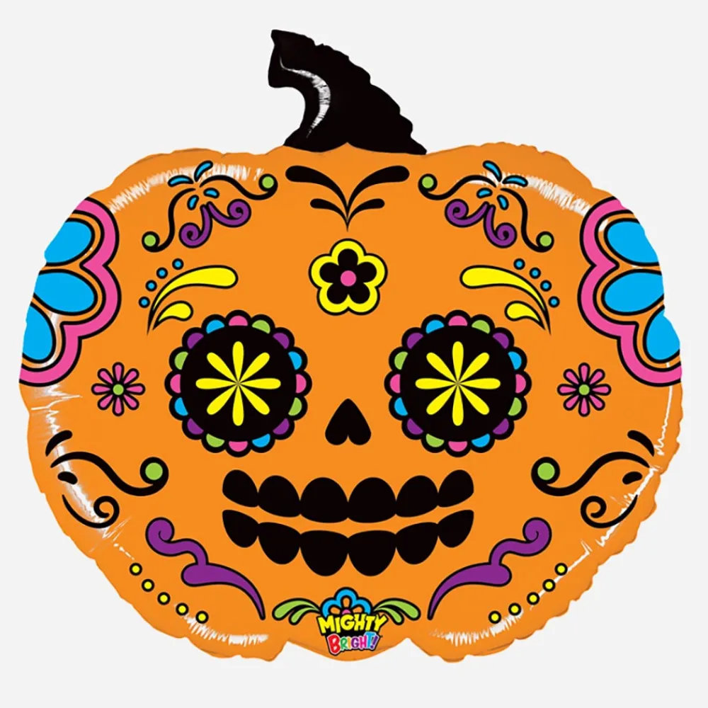 Cheap Grabo Balloons Dia De Los Muertos Halloween Pumpkin Balloon
