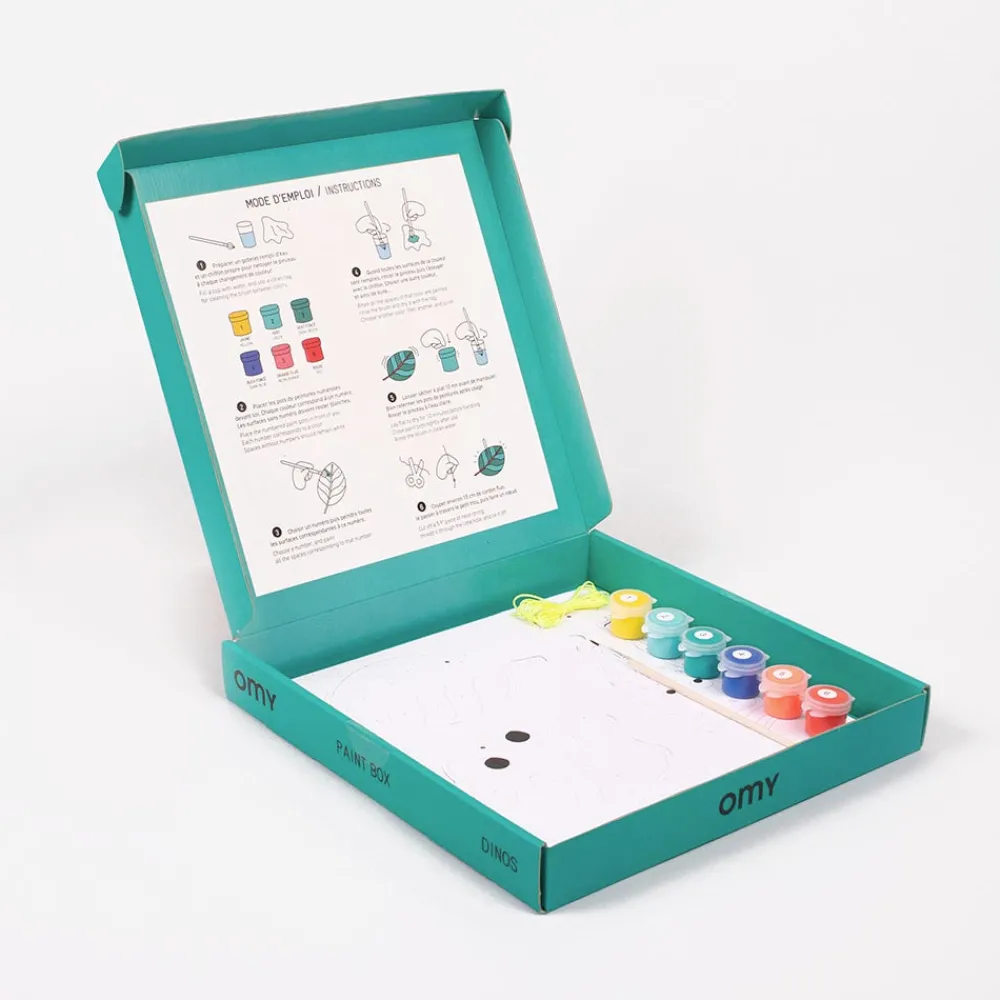 Best Omy Dino Paint Box