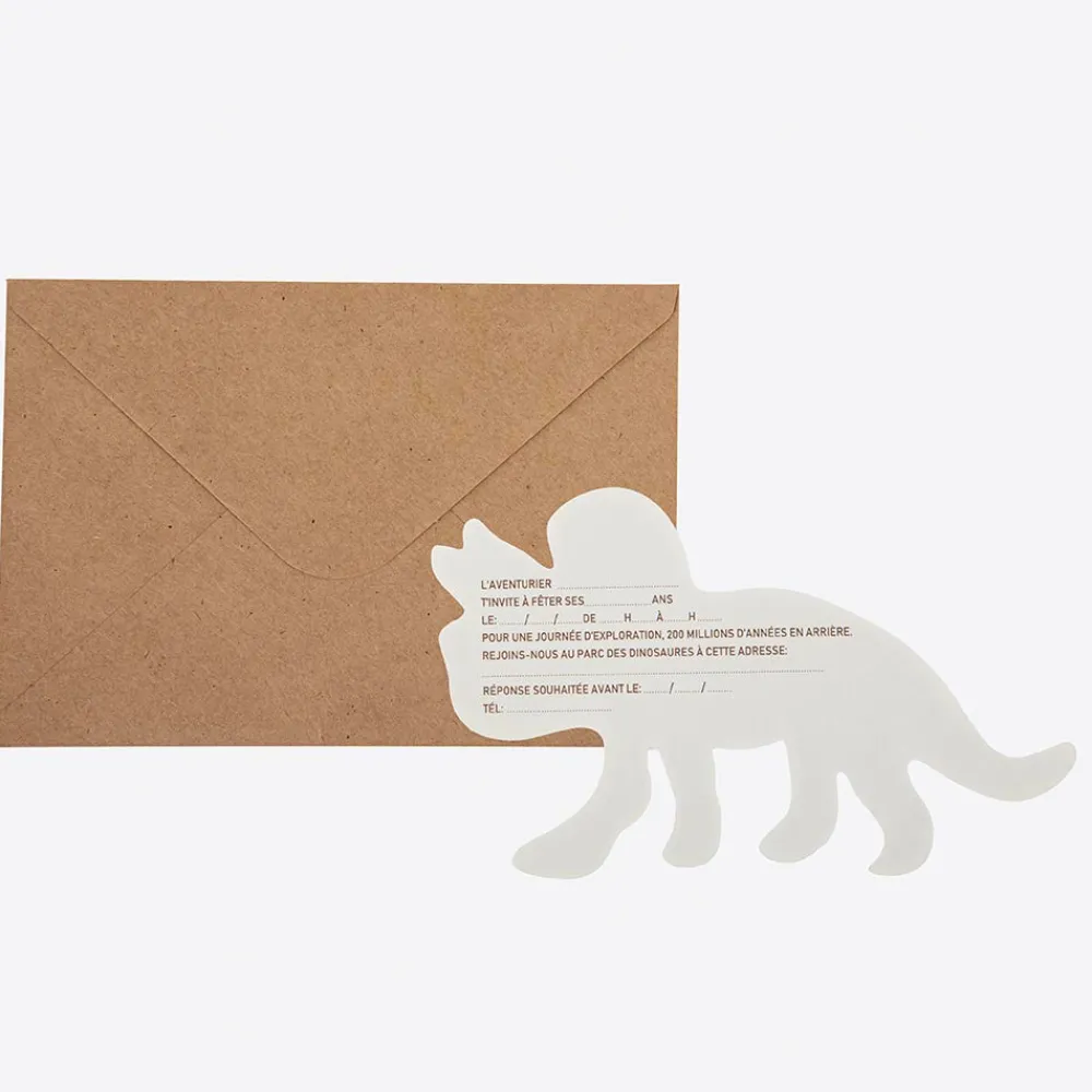 Best Sale Arty Fêtes Factory Dinosaur Birthday Invitation (4)