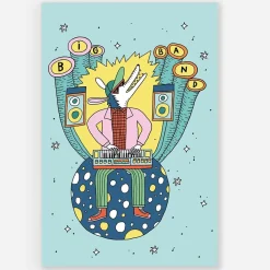 Fashion Pirouette Cacahouete Disco Wolf Invitation (8)