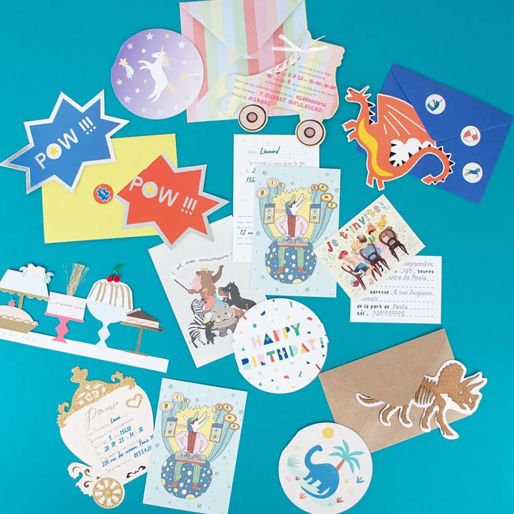 Fashion Pirouette Cacahouete Disco Wolf Invitation (8)