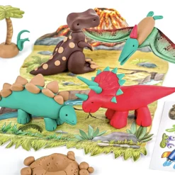 New Graine Créative Diy Dino Kit In Fimo Clay