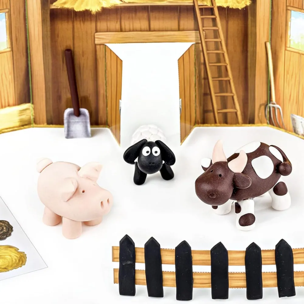 Store Graine Créative Diy Farm Animal Kit In Fimo Paste