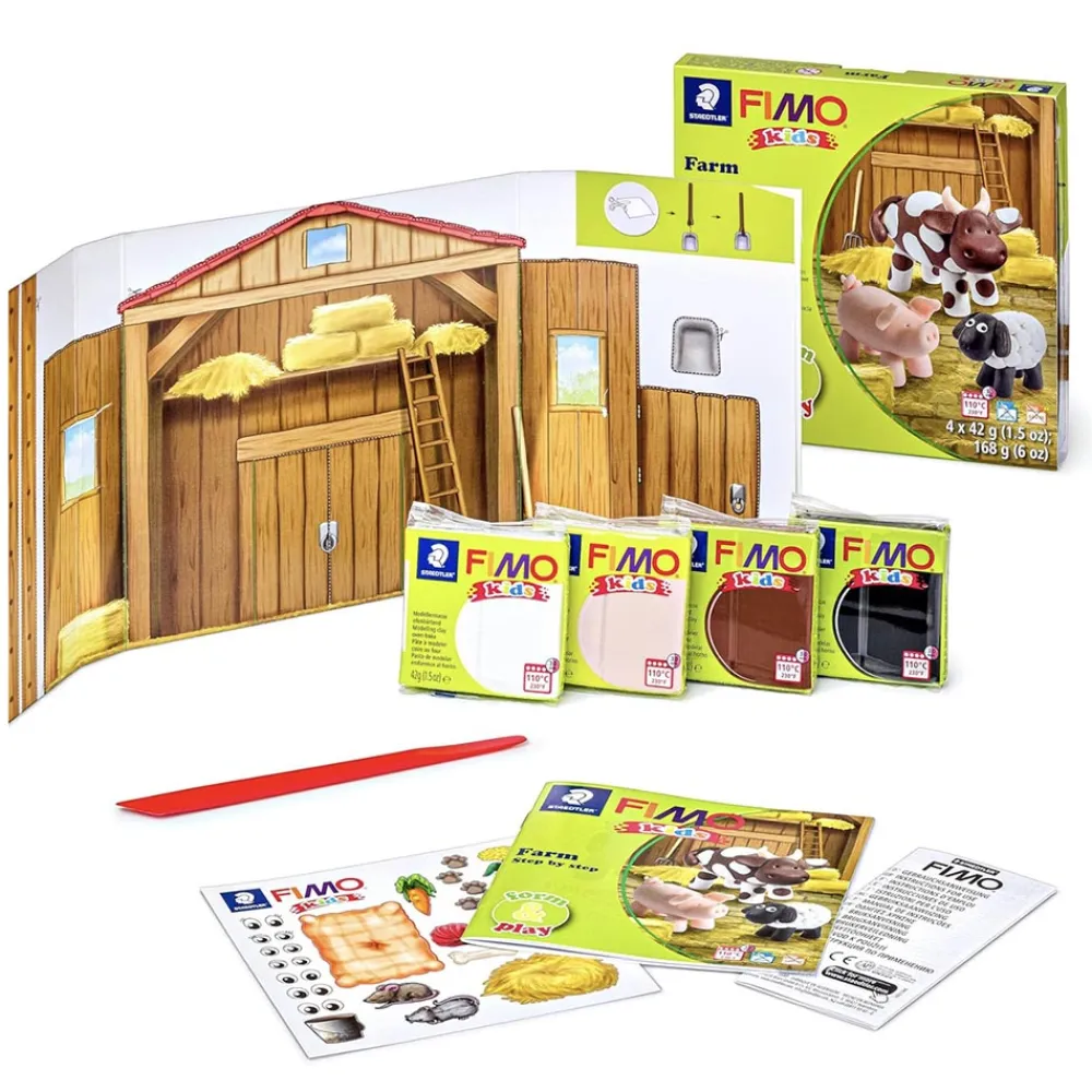 Store Graine Créative Diy Farm Animal Kit In Fimo Paste