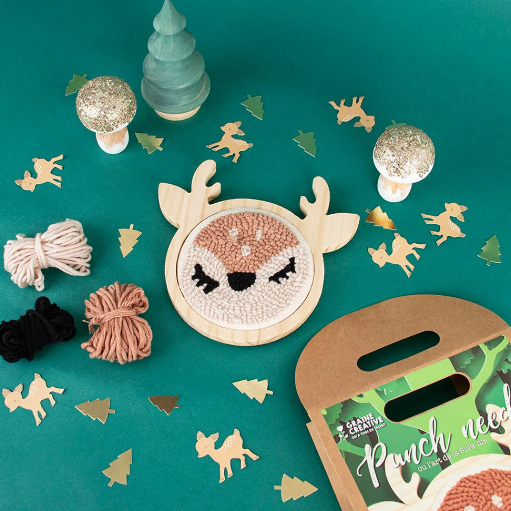 New Graine Créative Doe Punch Needle Kit