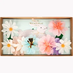 Cheap Meri Meri Easter Garlands: 1 Flower Garland And 1 Bunny Garland