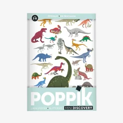 Store Poppik Educational Poster + 26 Stickers: Dinosaur