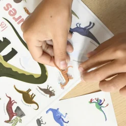 Flash Sale Poppik Educational Poster + 26 Stickers: Dinosaur