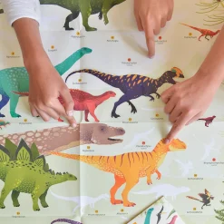 Sale Poppik Educational Poster + 32 Stickers: Dinosaur