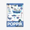 Discount Poppik Educational Poster + 27 Stickers: Blue Sea