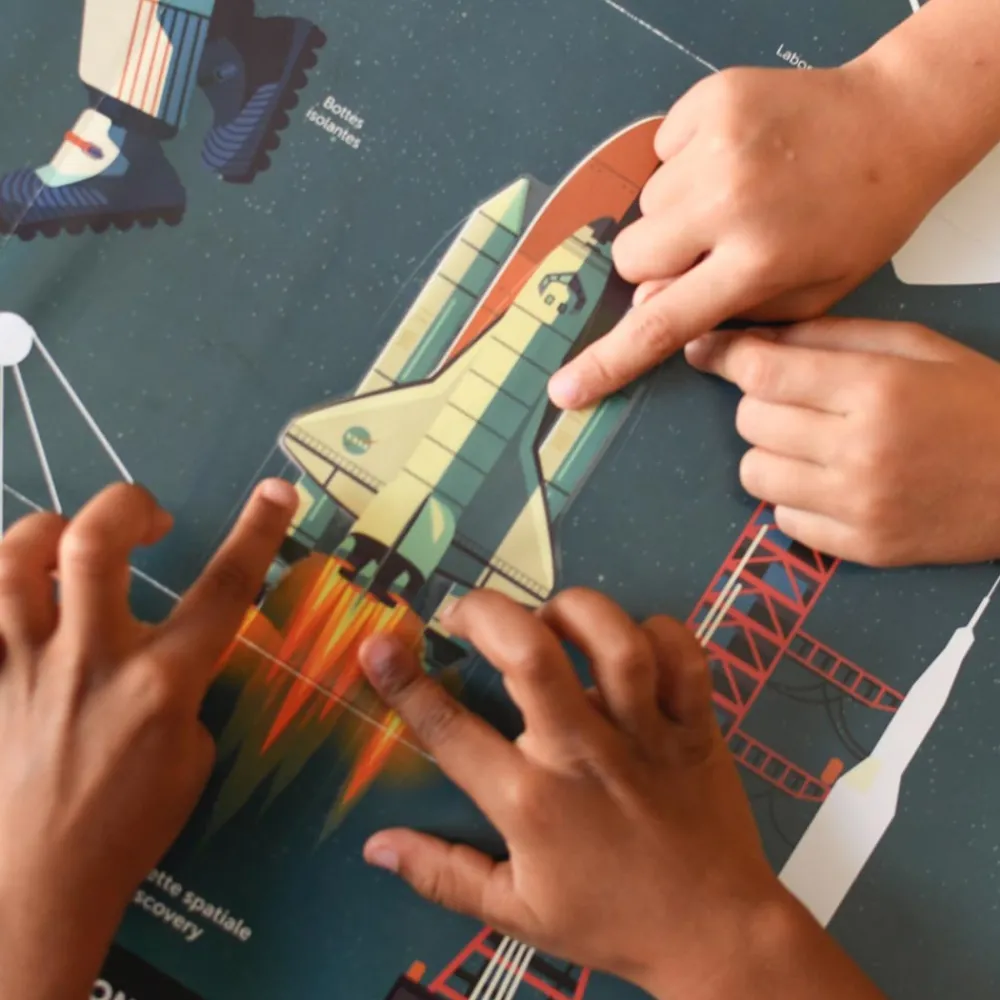 Flash Sale Poppik Educational Poster + 44 Stickers: Astronomy