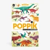 Cheap Poppik Educational Poster + 32 Stickers: Dinosaur