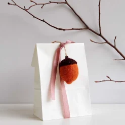 Clearance Rico Design Felt Acorn Gift Tag