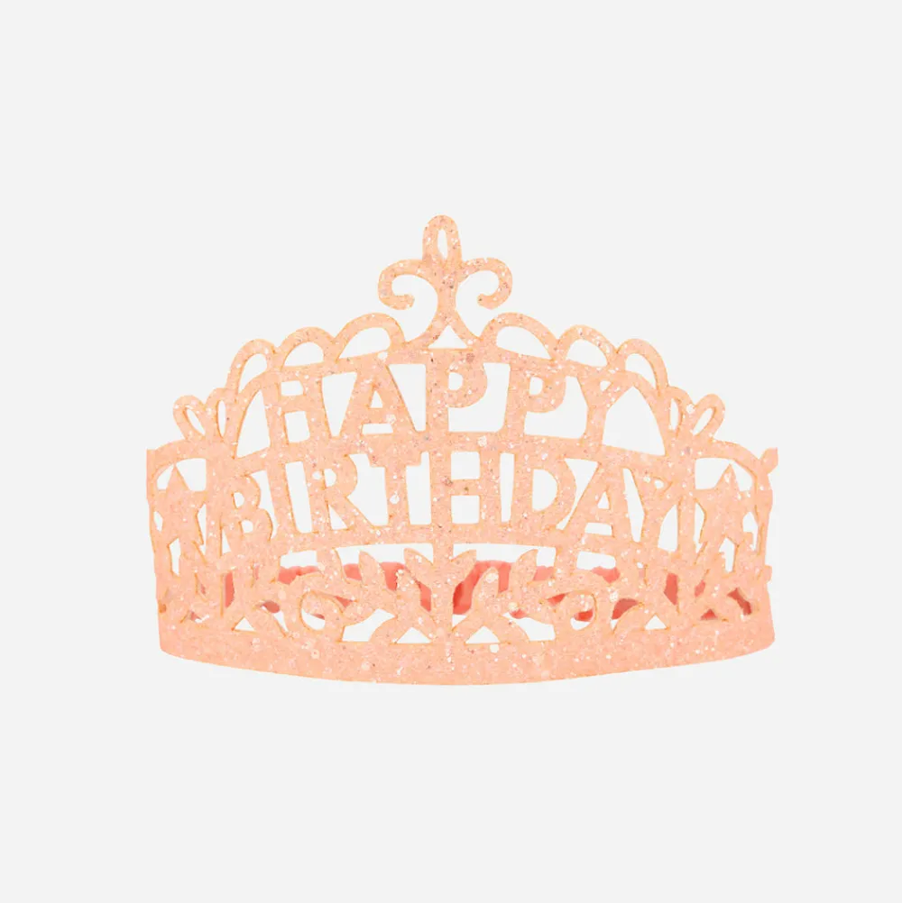 Cheap Meri Meri Felt Peach Birthday Tiara