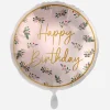 Cheap Ginger Ray Floral Happy Birthday Balloon