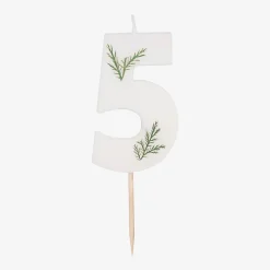 Clearance Ginger Ray Foliage Birthday Candle