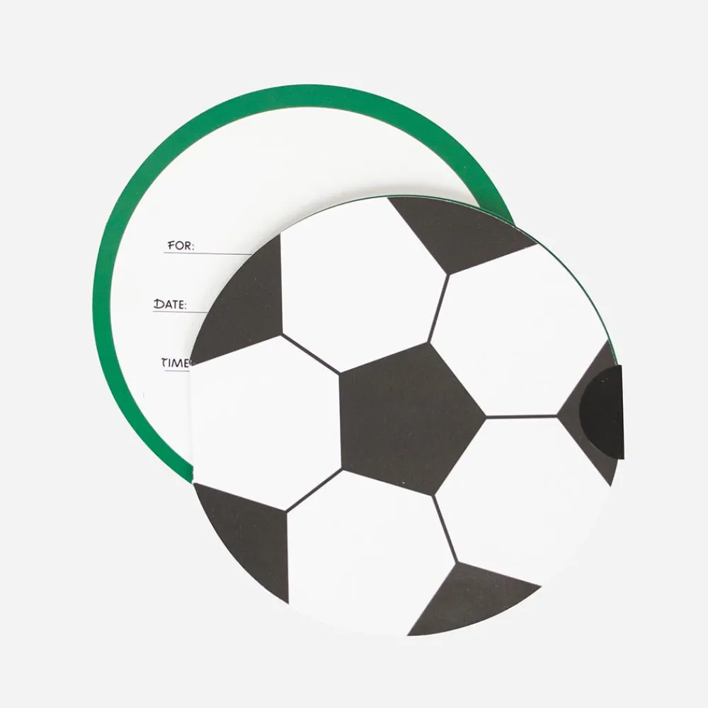 Outlet My Little Day Football Birthday Invitation (8)