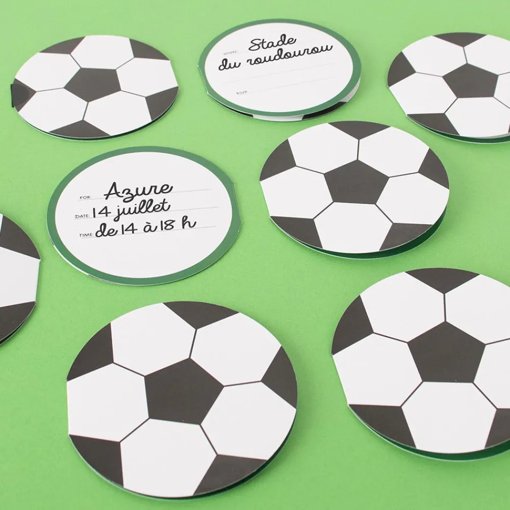 Outlet My Little Day Football Birthday Invitation (8)