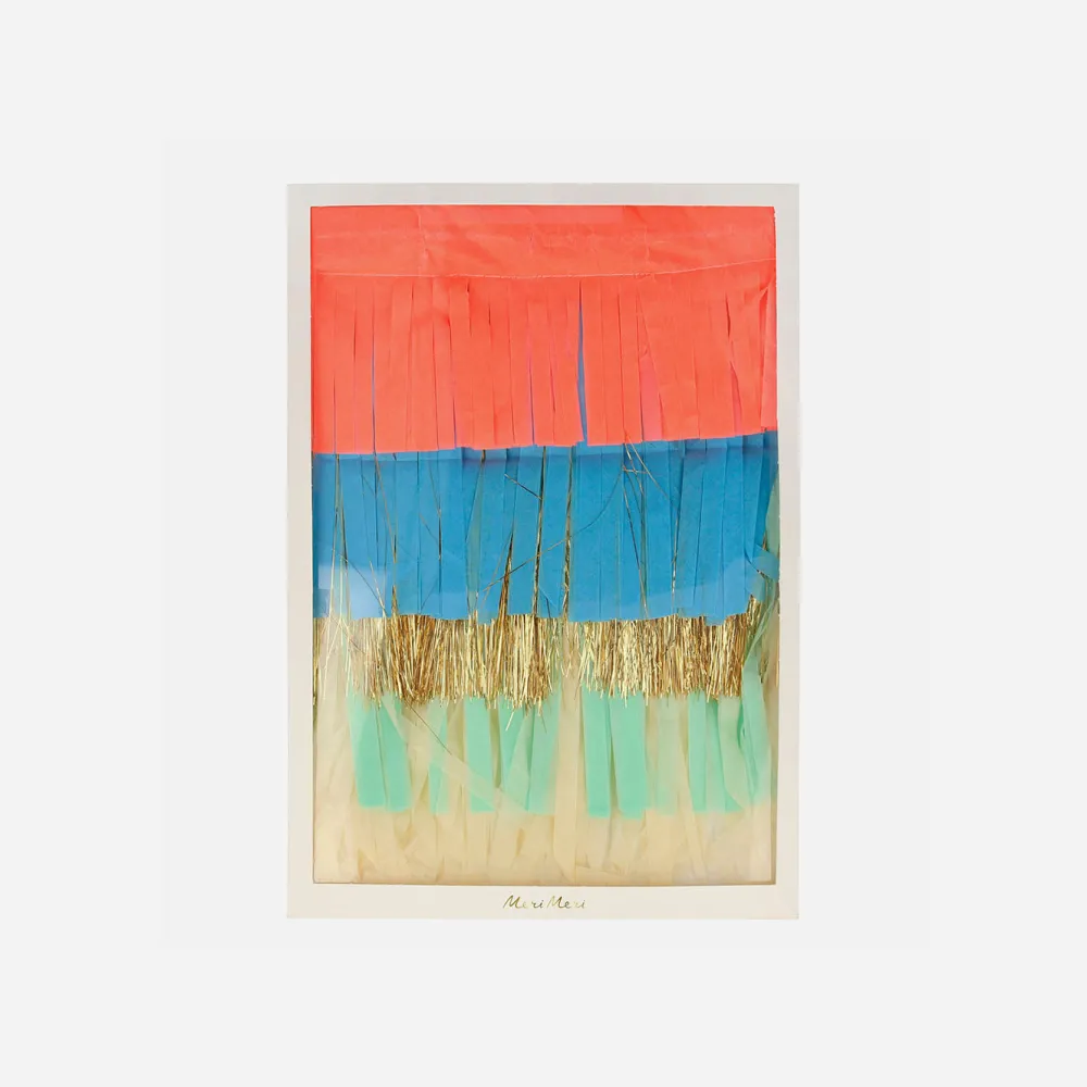 New Meri Meri Garland - Multicolored Fringes