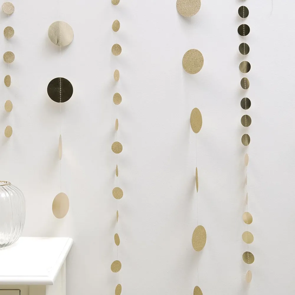 Best Rico Design Garland Of Golden Lozenges