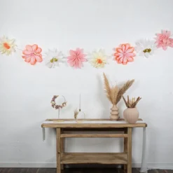 Flash Sale Arty Fêtes Factory Garland Of Pink Flowers