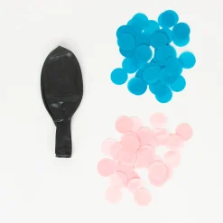 Online Unique Party Gender Reveal Balloon With Blue And Pink Confetti
