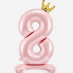 Sale Party Deco Giant Air Balloon - Light Pink Number Balloon