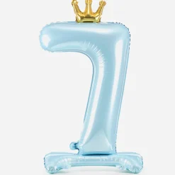 Flash Sale Party Deco Giant Air Balloon - Light Blue Number Balloon