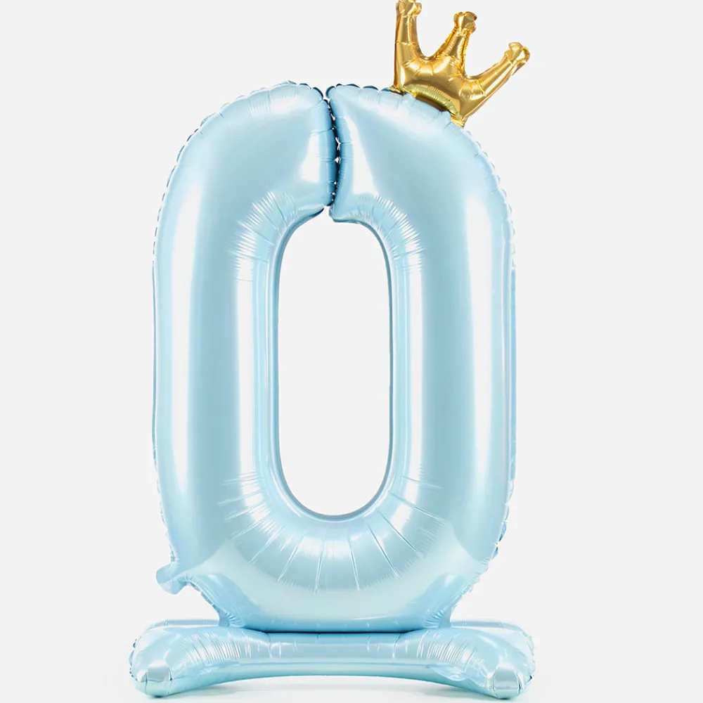 Flash Sale Party Deco Giant Air Balloon - Light Blue Number Balloon