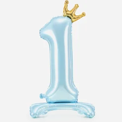 Flash Sale Party Deco Giant Air Balloon - Light Blue Number Balloon