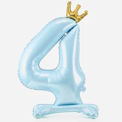 Flash Sale Party Deco Giant Air Balloon - Light Blue Number Balloon