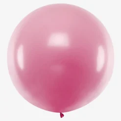 Hot Party Deco Giant Balloon: 1 Shiny Pink Balloon
